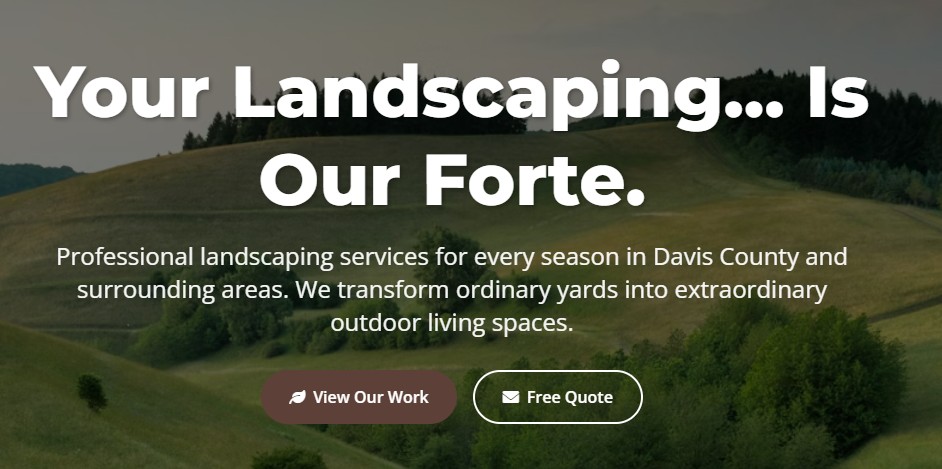 Forte Landscapes - Professional landscaping in Davis County