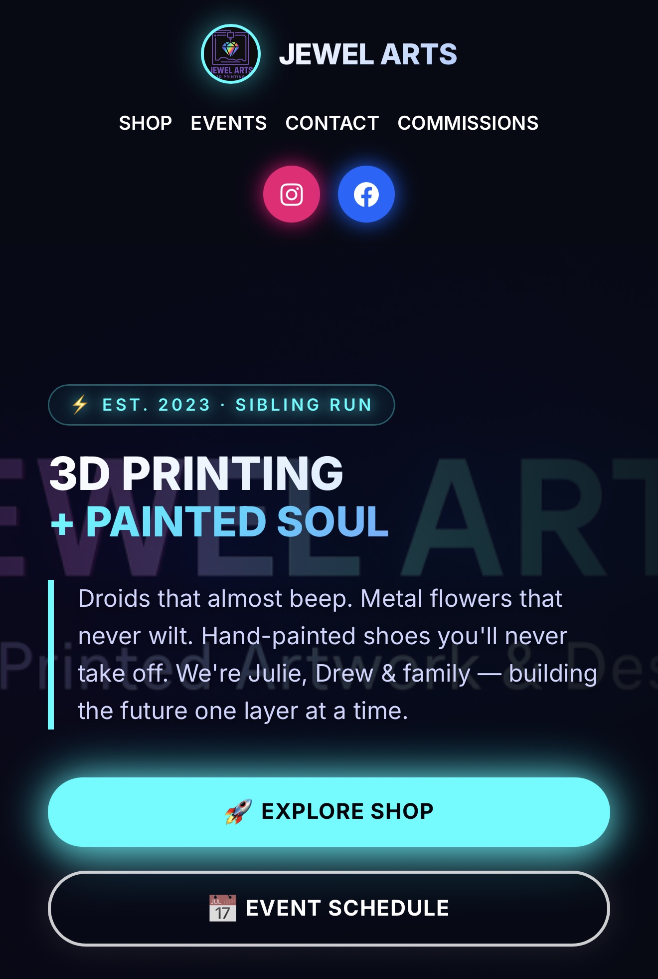 New JewelArtsSLC site